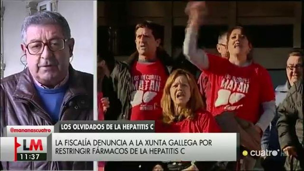 Manuel García: "A mi mujer no me la pueden devolver, pero que sirva para otros enfermos de Hepatitis"