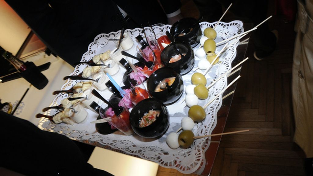 Como en toda fiesta que se precie, disfrutamos de un estupendo cátering