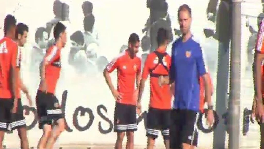 El Valencia ya prepara el partido ante el Getafe