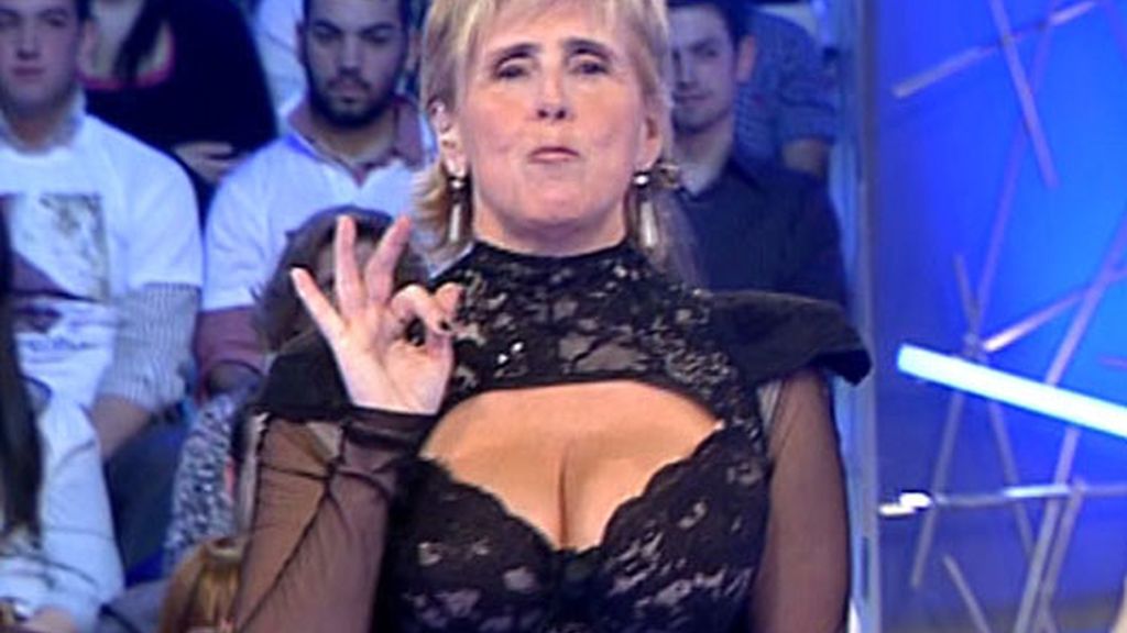 El escote más atrevido de Milá