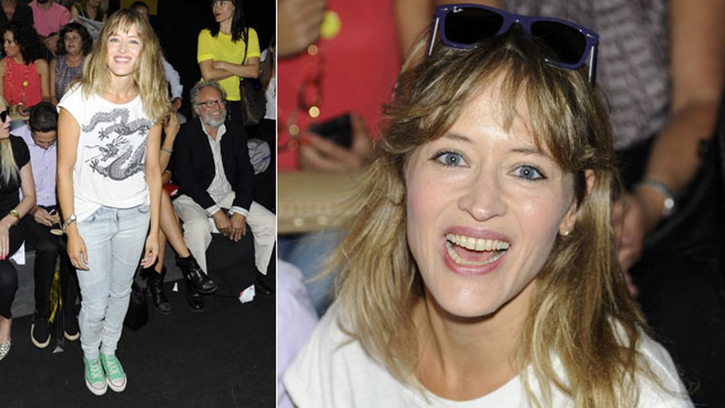 Marta Larralde en el desfile de Carlos Díez