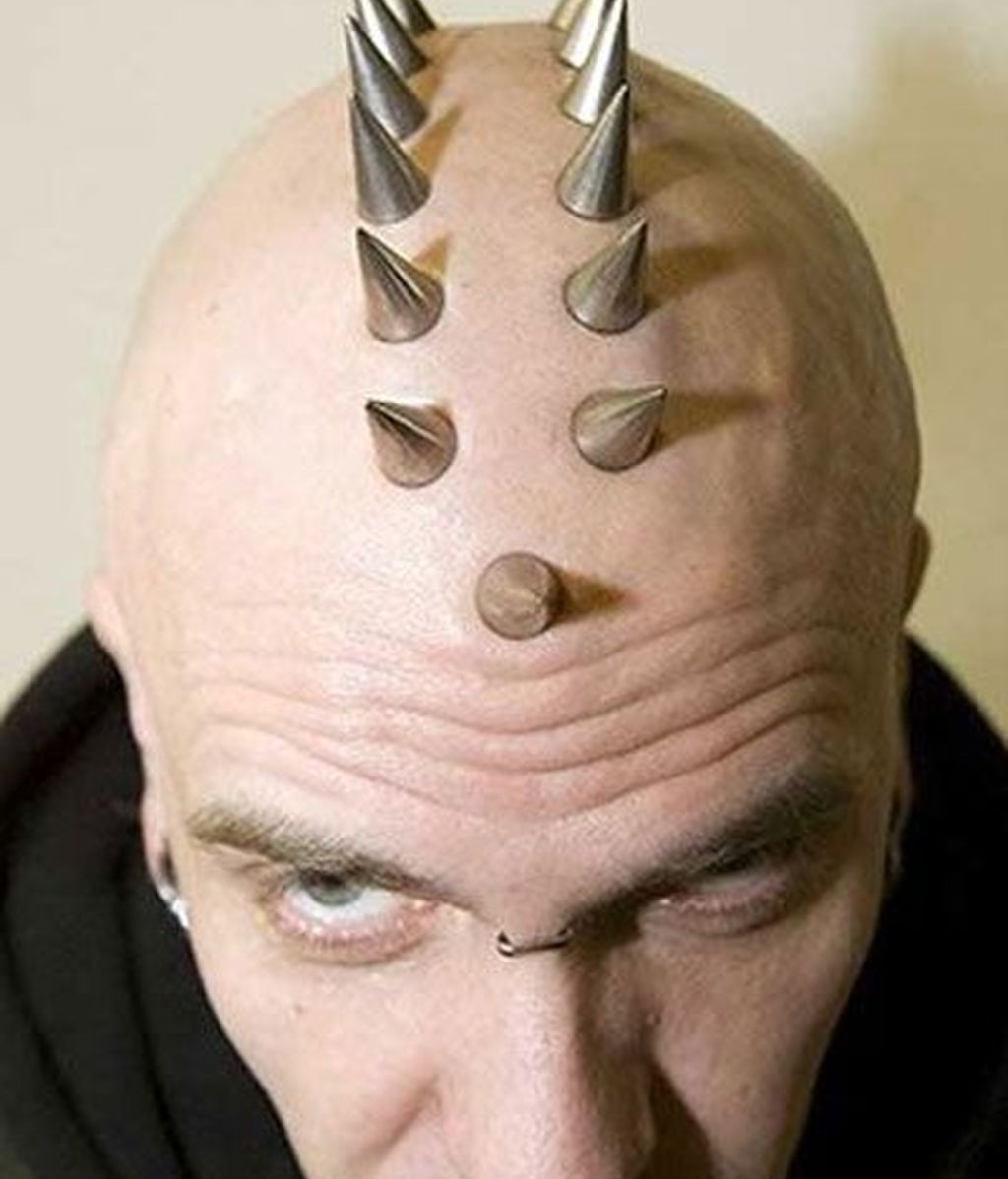 Pinchos en la cabeza