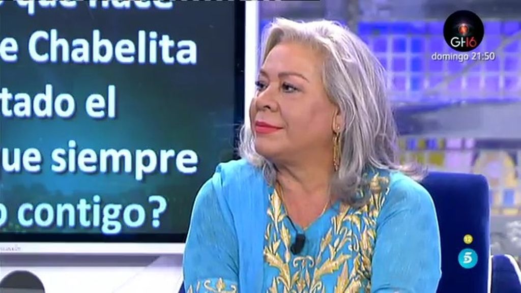 Carmen Gahona: "Chabelita no me habla porque está influenciada por algún familiar"
