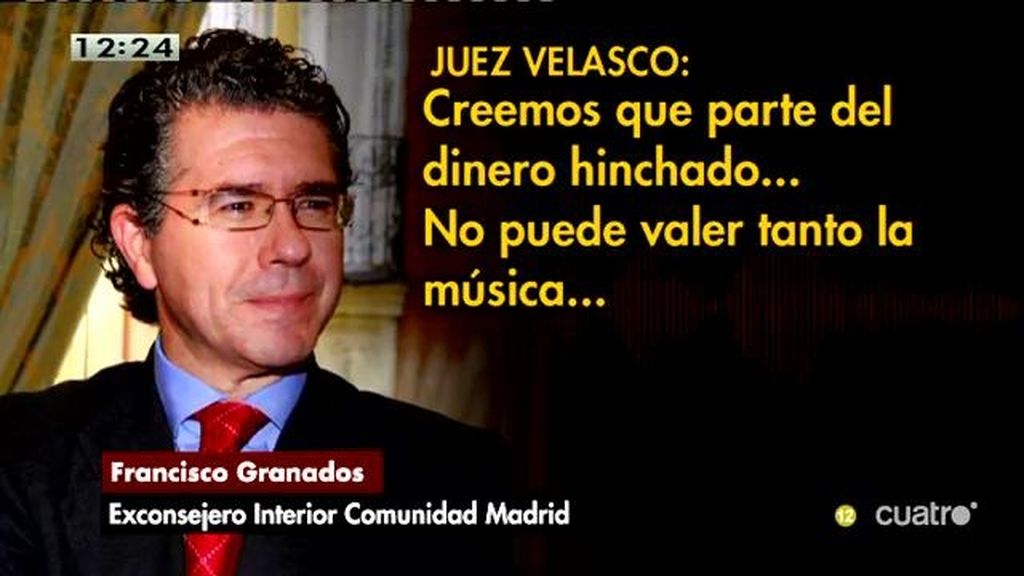 El juez, a Granados: “Creemos que el dinero se lo repartían el alcalde, usted y el PP de la Comunidad de Madrid”