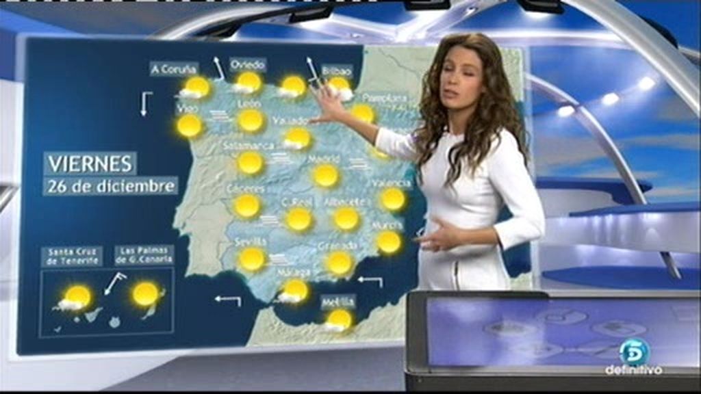 El tiempo, con Laura Madrueño