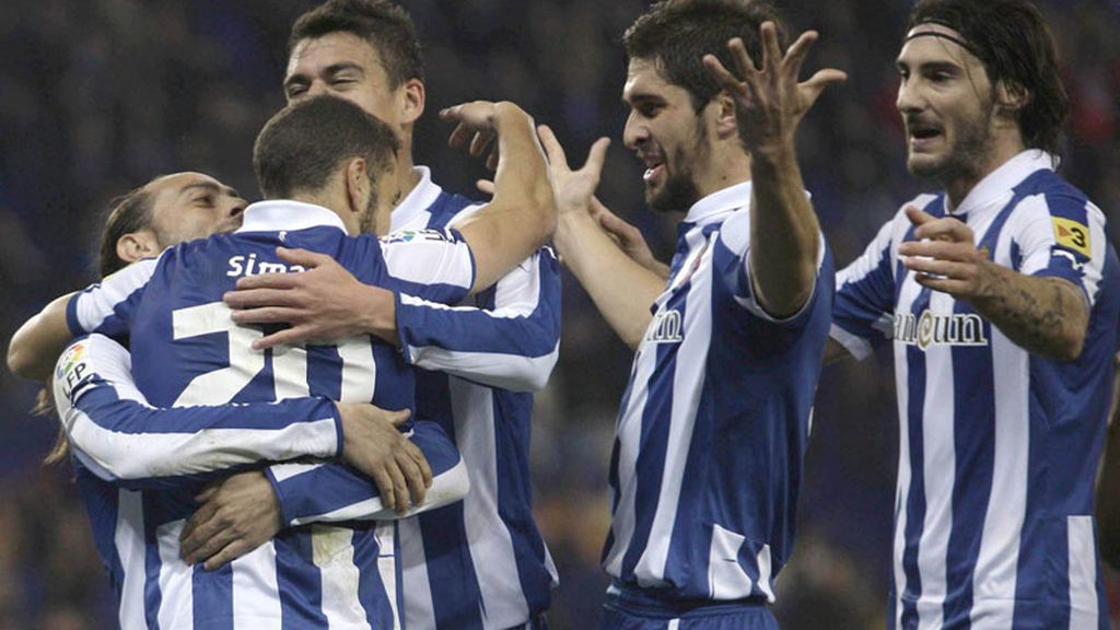 El Espanyol golea al Dépor