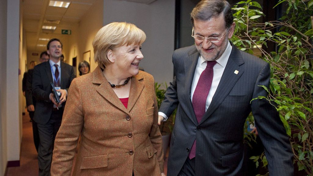 Mariano Rajoy se reúne con Angela Merkel Mariano Rajoy se reúne con Angela Merkel