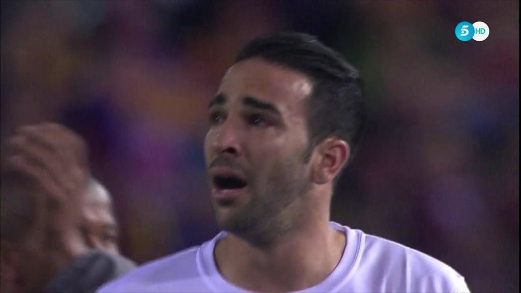Las lágrimas de Iborra y Rami después de perder  la final por 2-0 ante el Barça