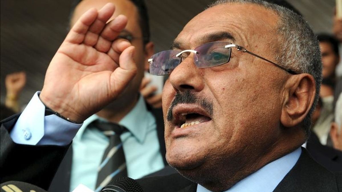 El presidente yemení, Alí Abdalá Saleh. EFE/Archivo