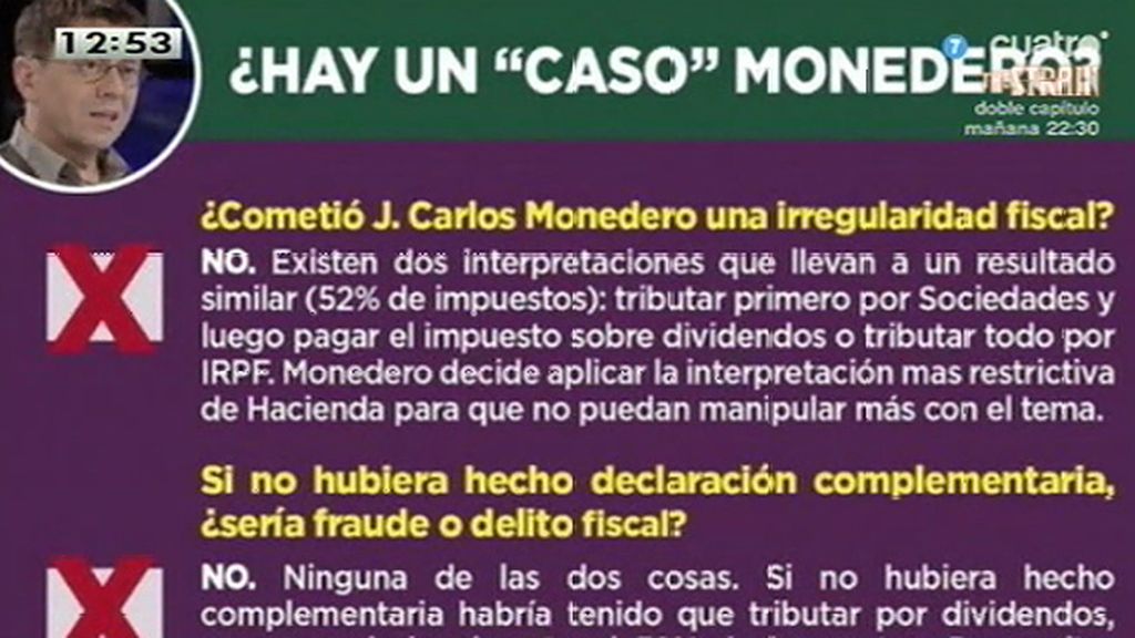 Podemos responde a los ataques contra Juan Carlos Monedero