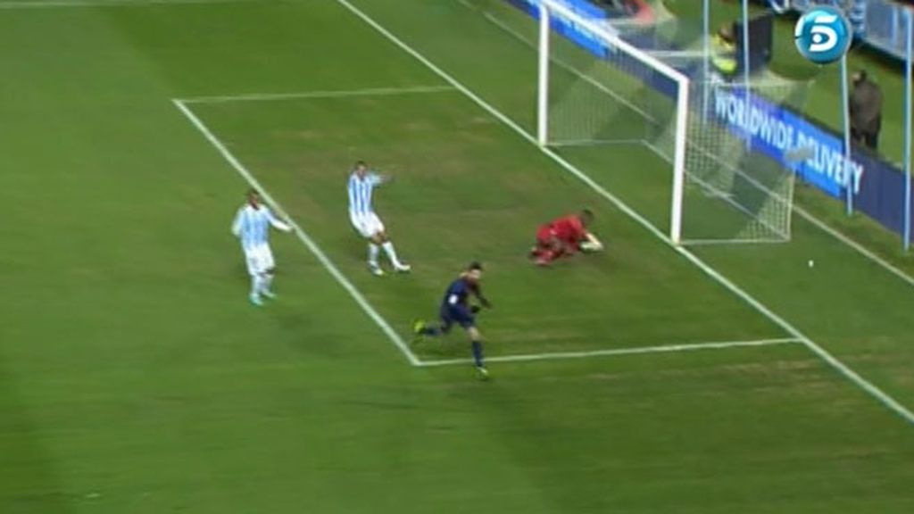 El primer gol de 'papá Piqué'