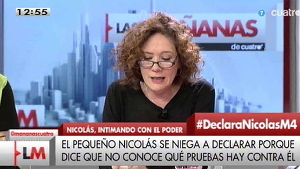 Cristina Fallarás, a Fco. Nicolás: “Has acabado de outsider, bienvenido”