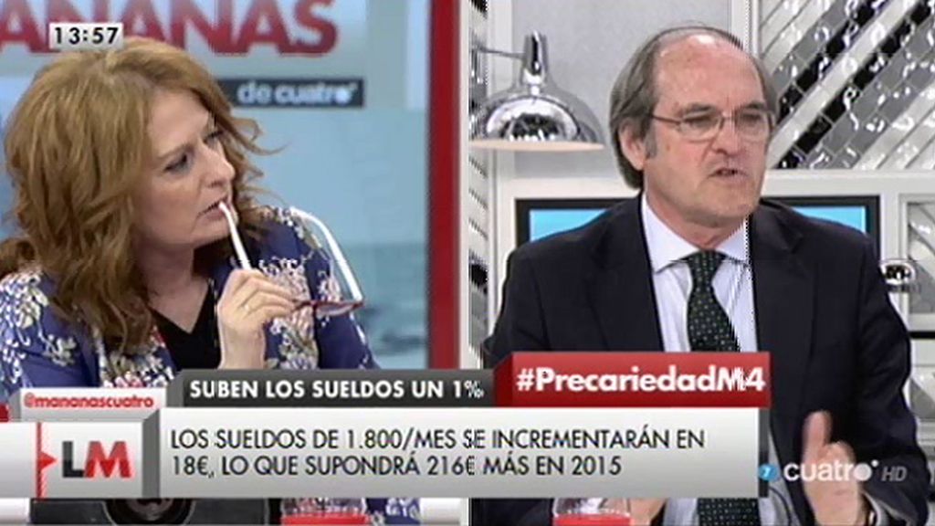 Ángel Gabilondo: “No hago acuerdos con siglas y partidos, sino con lo que tiene que ver con nuestro programa”