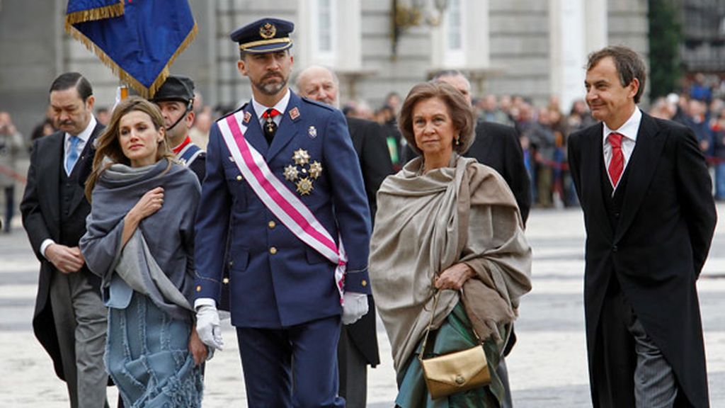 La Família Real, en la Pascua Militar