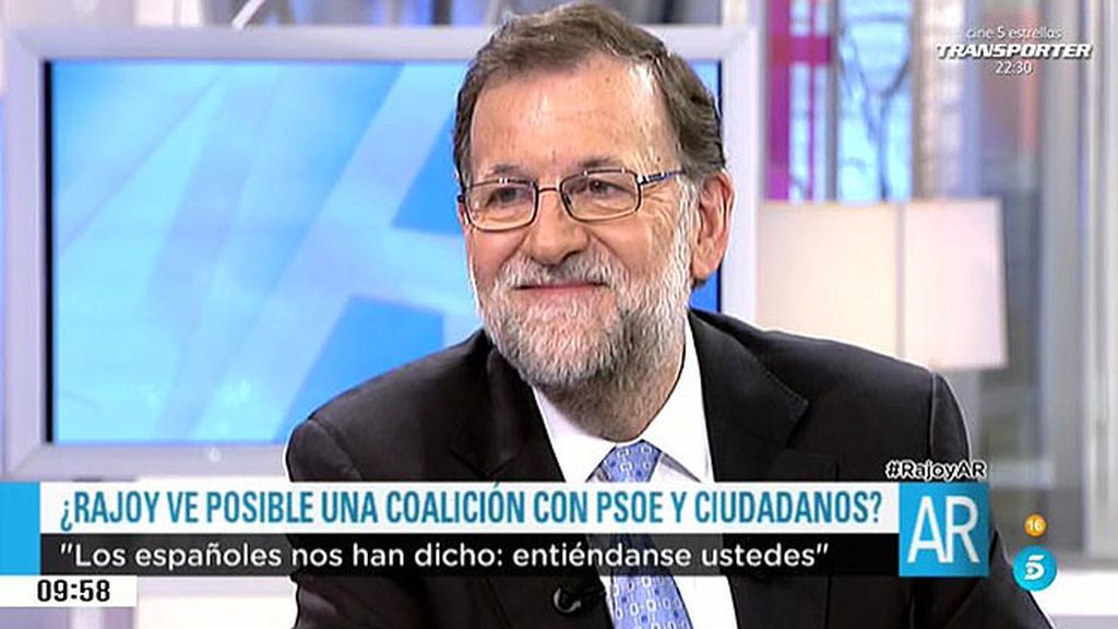 Rajoy. "El Partido Popular no se va a abstener para que gobierne Sánchez"