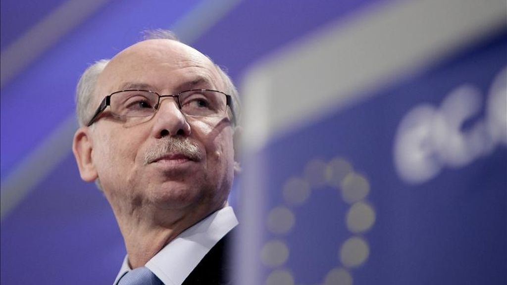 El comisario europeo de Presupuestos, el polaco Janusz Lewandowski. EFE/Archivo