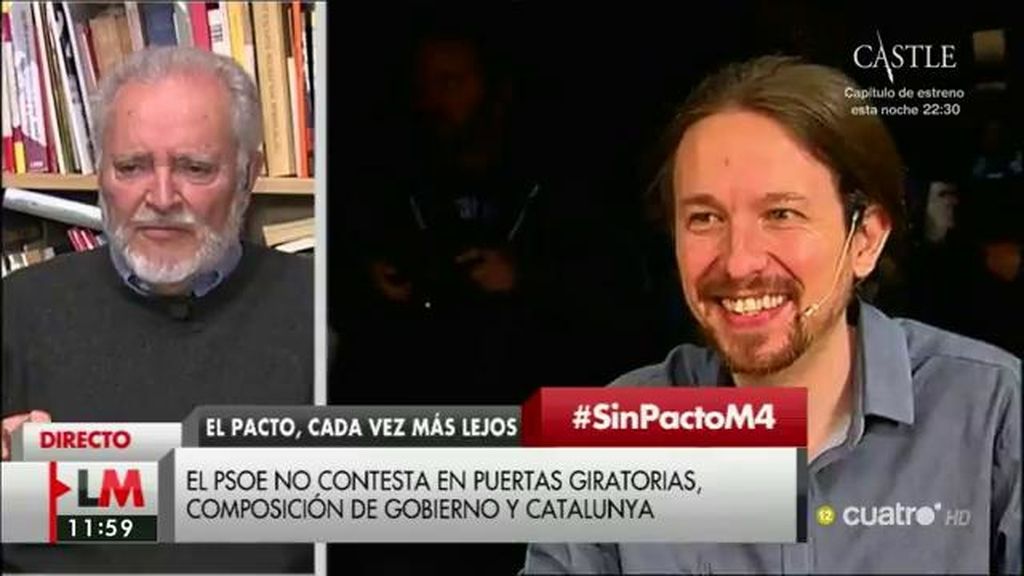 Julio Anguita: “La izquierda necesita sentarse para ponerse de acuerdo”