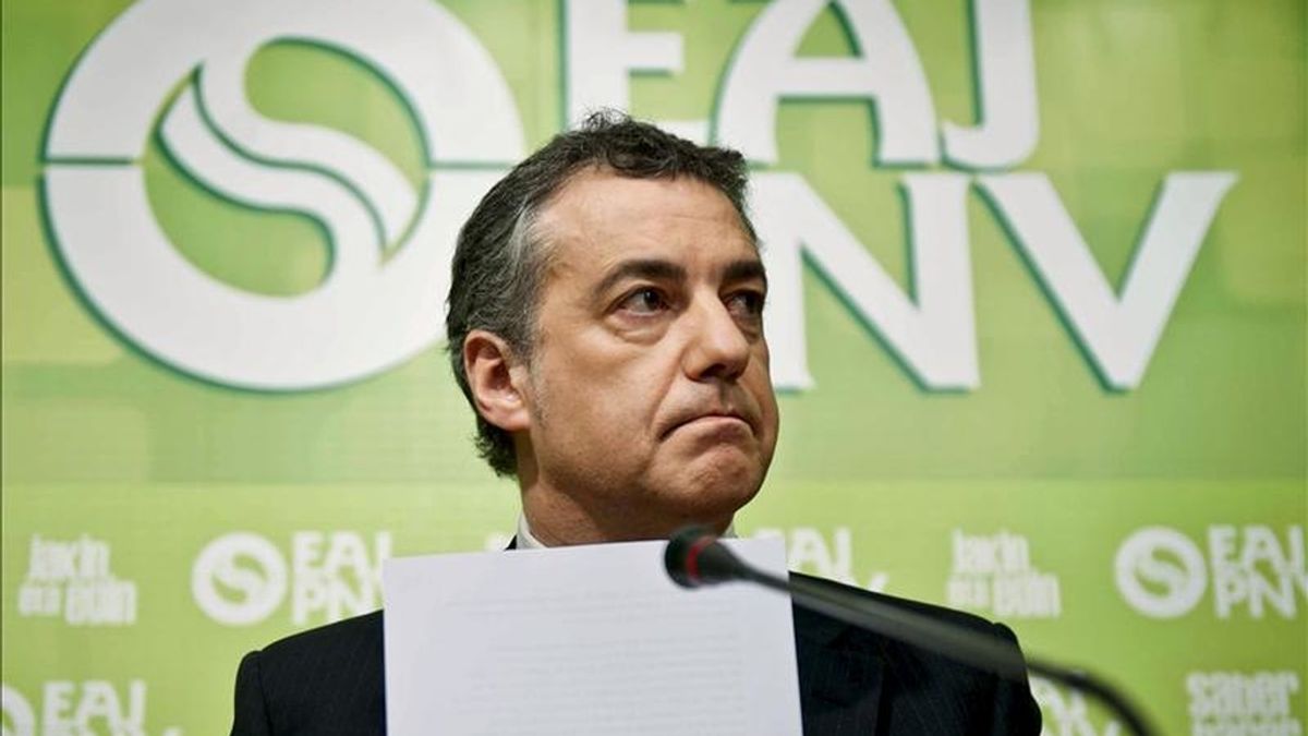 En la imagen, el presidente del PNV, Íñigo Urkullu. EFE/Archivo