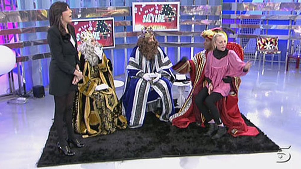Los Reyes Magos llegan a Sálvame