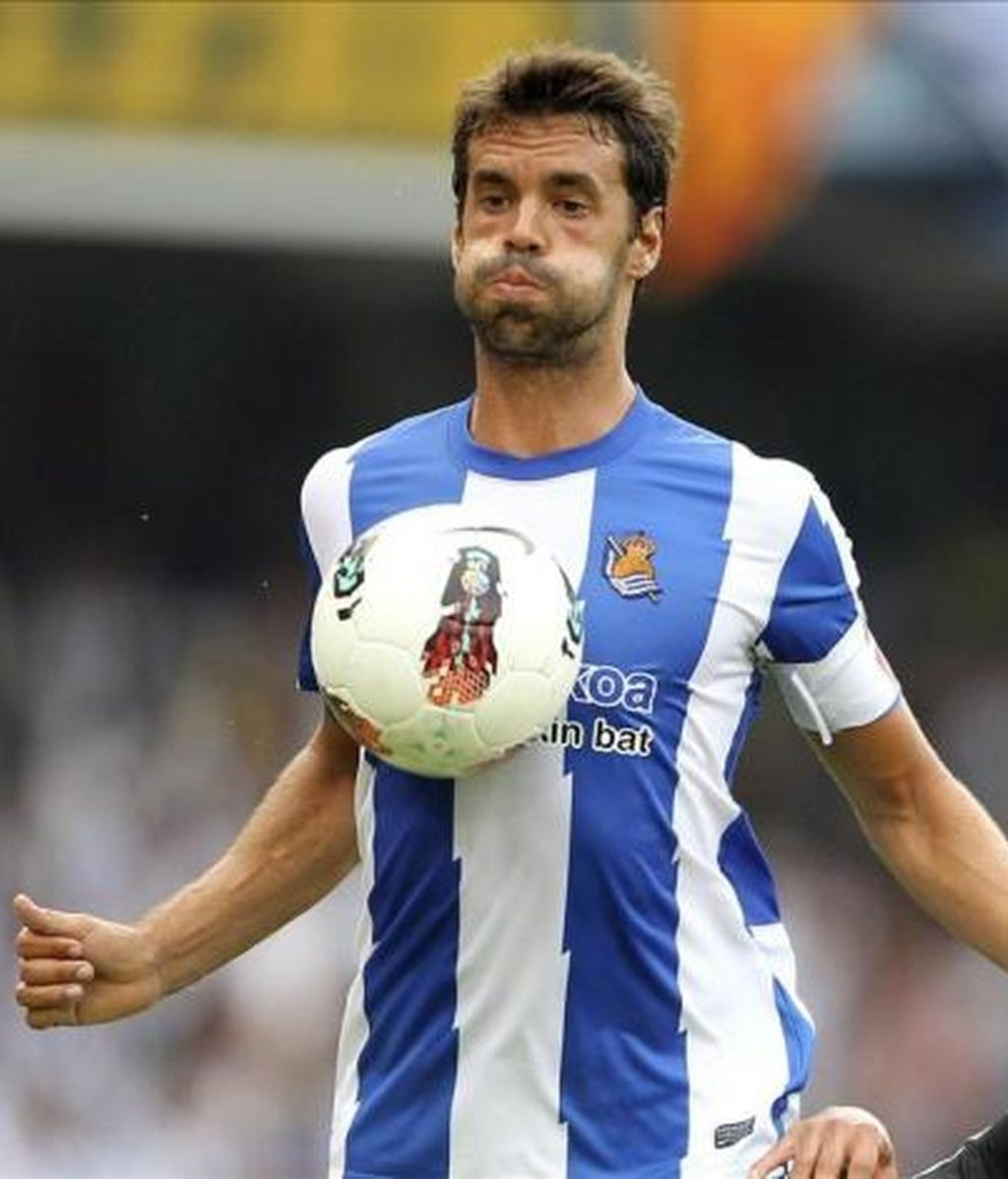 Xabi Prieto, jugador de la Real Sociedad Xabi Prieto, jugador de la Real Sociedad