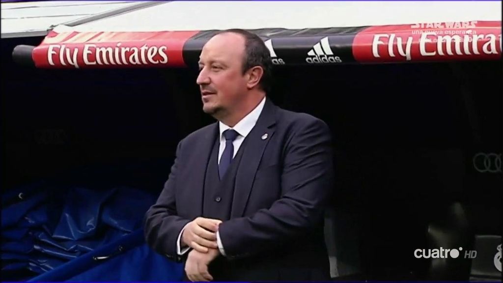 El día más difícil de Benítez en el Bernabéu: pitos de la afición y muchos nervios