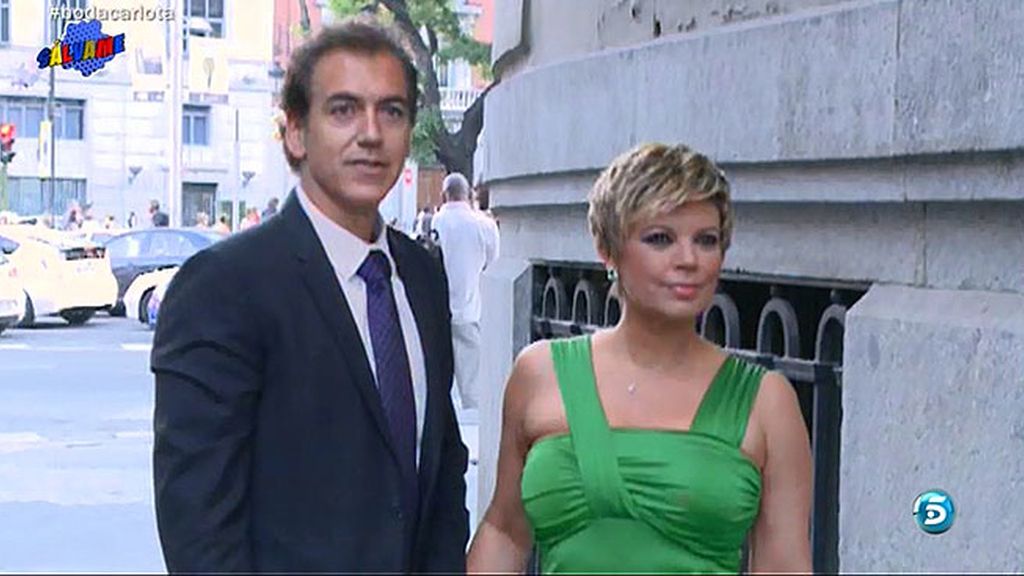 Colaboradores, directores, reporteros... El equipo, al completo en la boda de Carlota