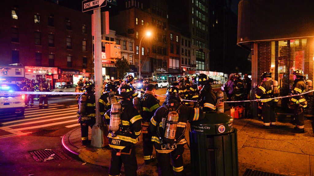 Las imágenes de la explosión en el corazón de Manhattan