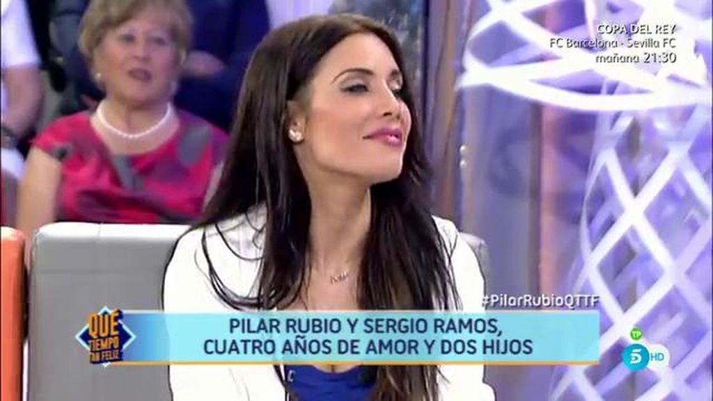Pilar Rubio desmiente los rumores que corrieron cuando se quedó embarazada