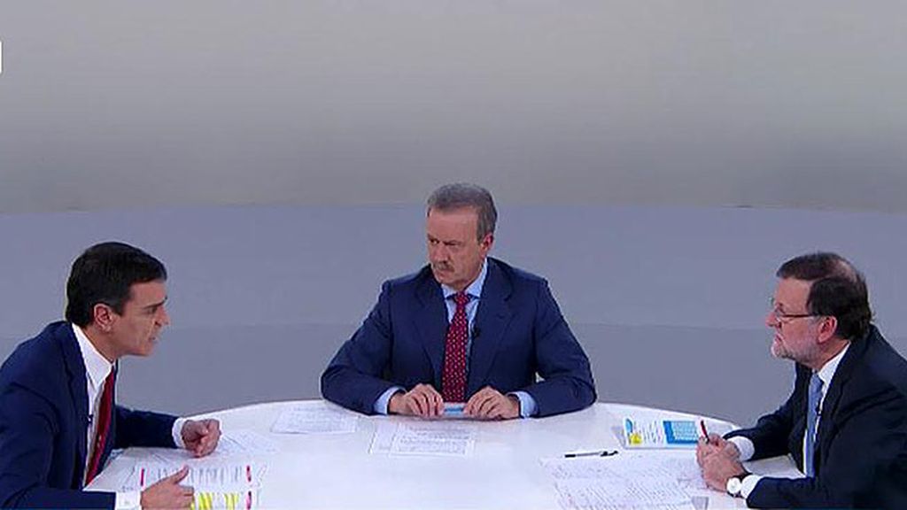 Así fue el tenso cara a cara entre Mariano Rajoy y Pedro Sánchez