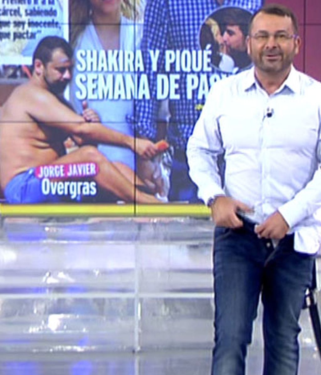 Jorge Javier nos dedica un streptease