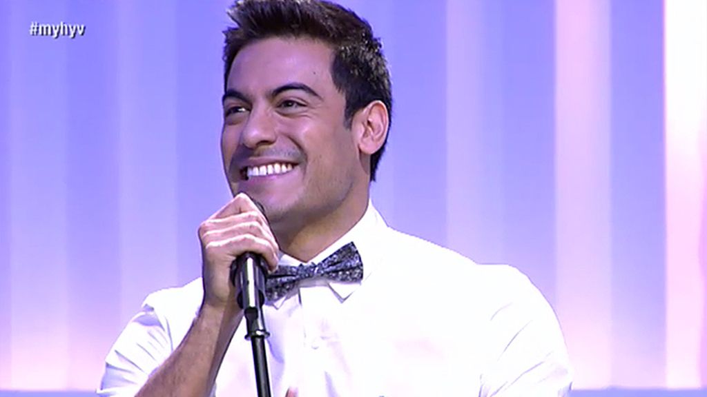 Carlos Rivera 'fascina' al plató de 'Myh' Carlos Rivera 'fascina' al plató de 'Myh'