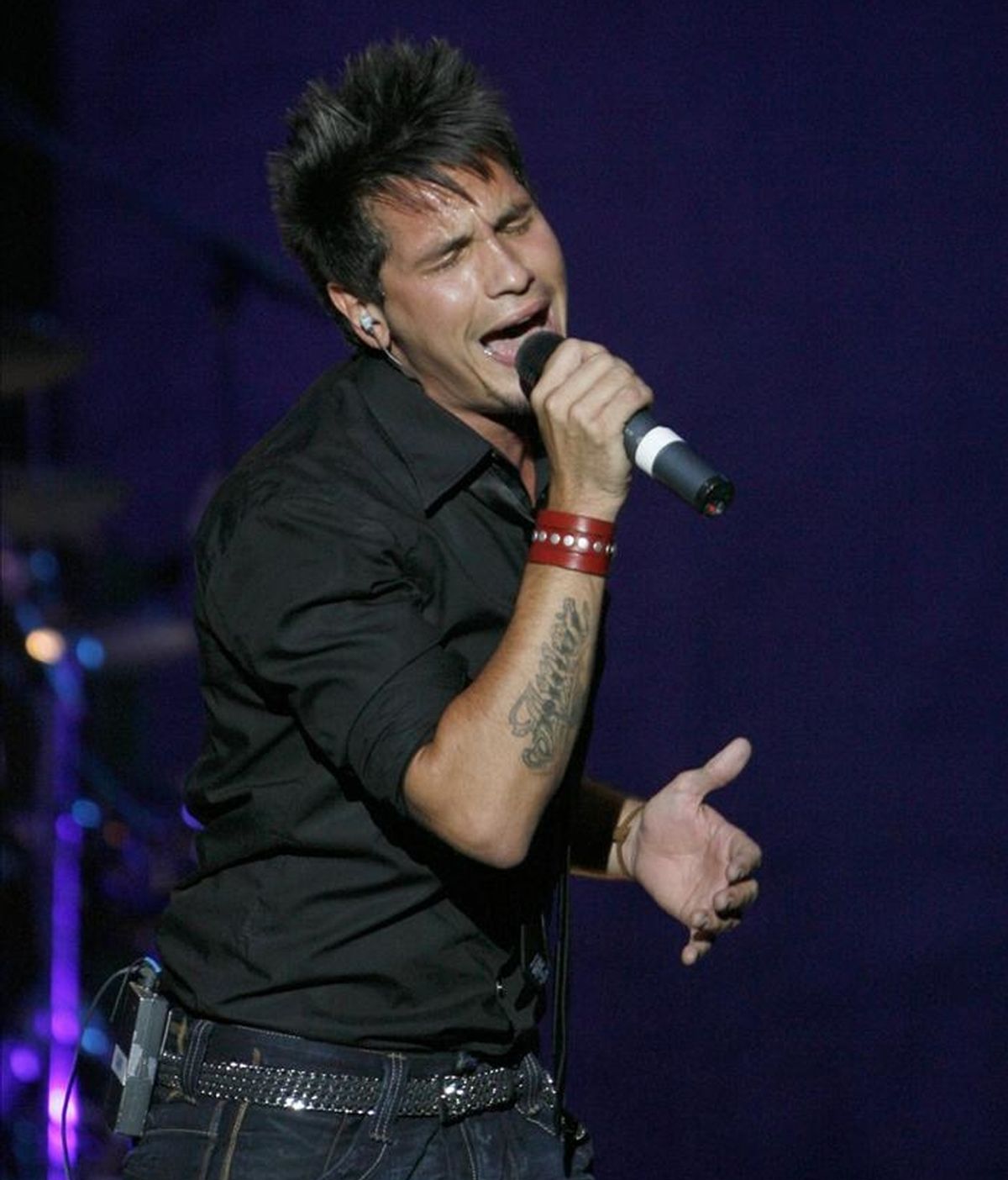 El cantante jerezano David de Maria, quien apoyará la campaña en contra de la violencia machista. EFE/Archivo