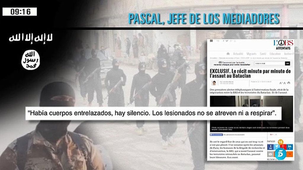 Los terroristas de Bataclan: "Vosotros atacáis a nuestras mujeres y niños en Siria, nosotros nos defendemos atacando a los vuestros"