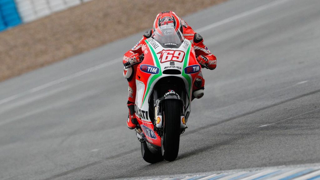 Nicky Hayden, el más rápido en el segundo día de test para MotoGP
