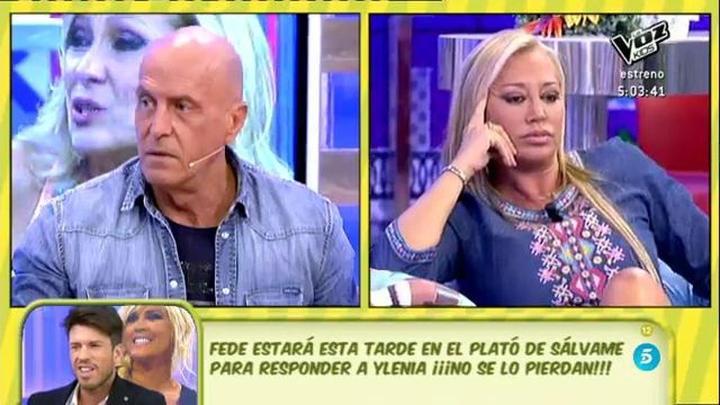 Belén Esteban, a Kiko Matamoros: “Yo no he venido a competir con mis compañeros”