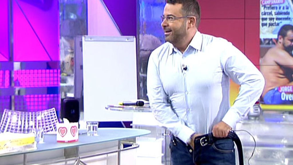 Jorge Javier nos dedica un streptease