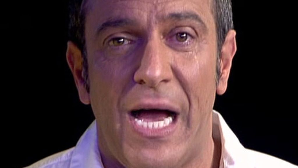 Víctor Sandoval, entre lágrimas