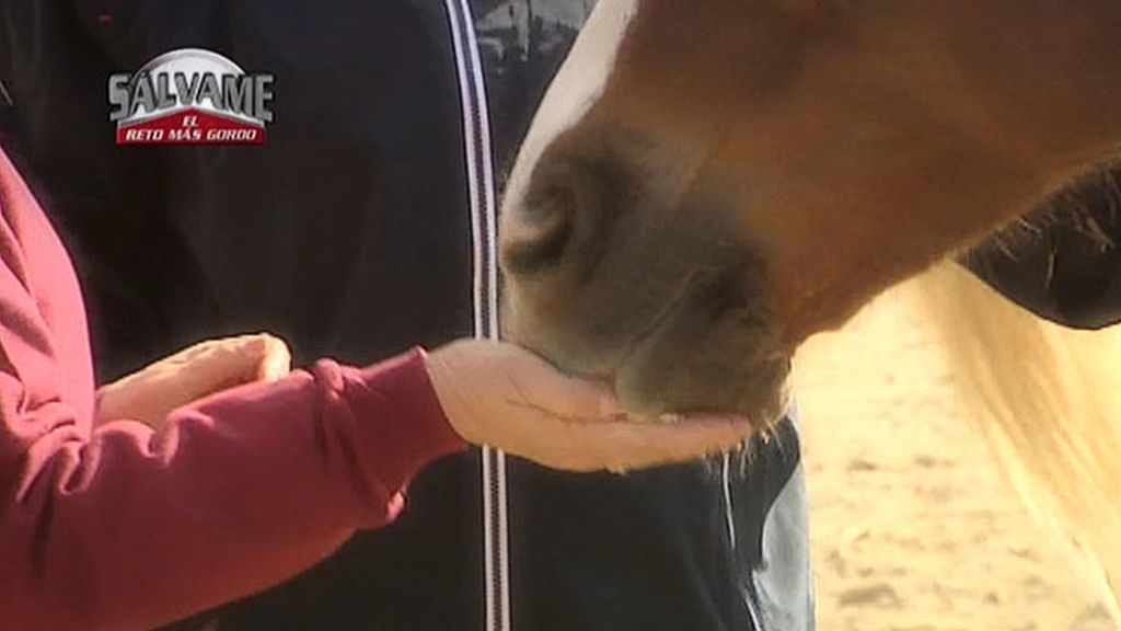 Carmen continúa con su entrenamiento para perder peso