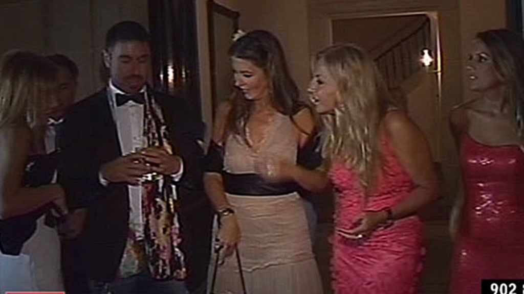 Los invitados en la boda de Luis Rollán