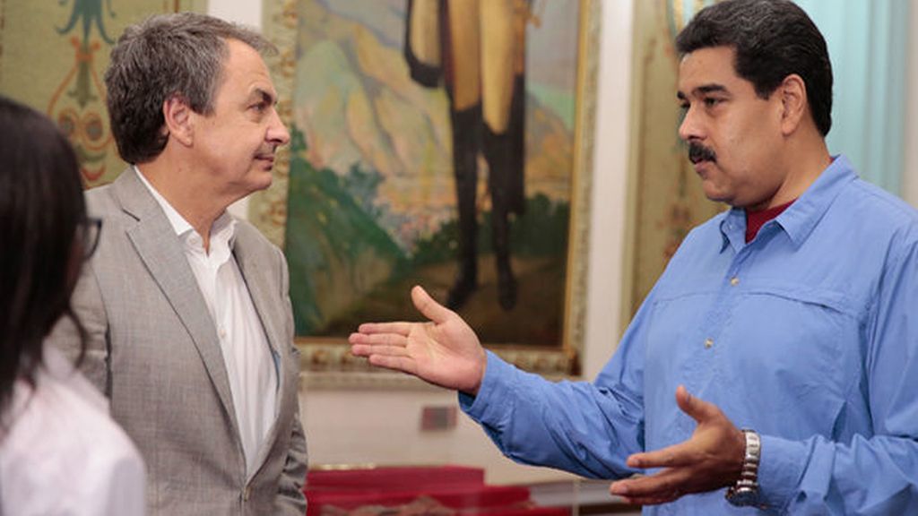 Maduro y Zapatero dialogan para intentar desbloquear la crisis política en Venezuela