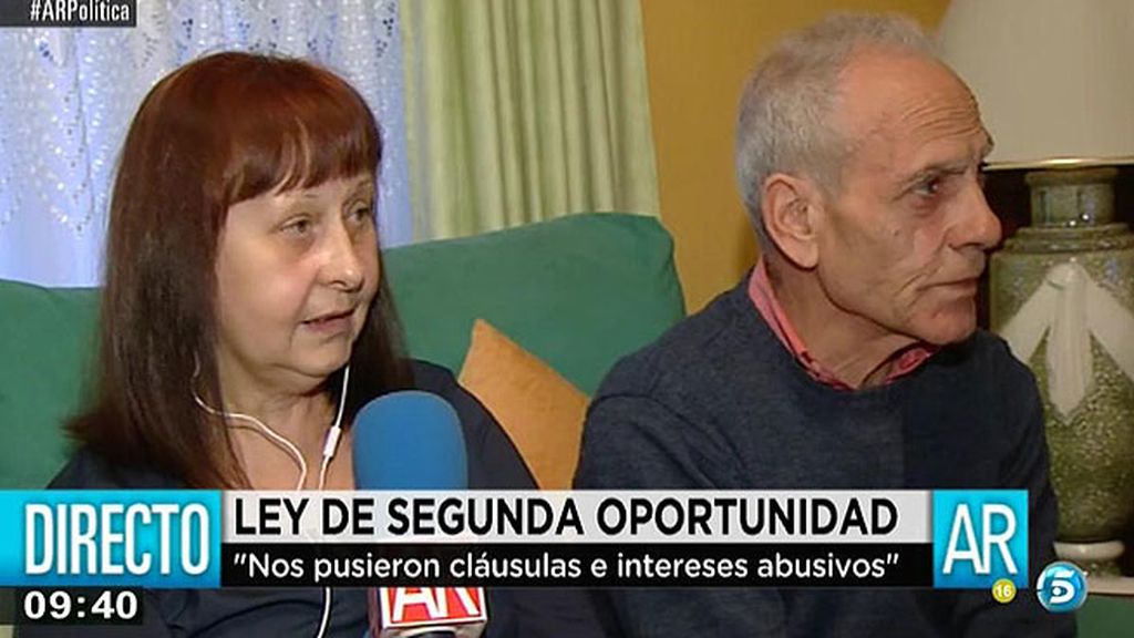 La ley de segunda oportunidad, la única oportunidad para Esmeralda y Urbano