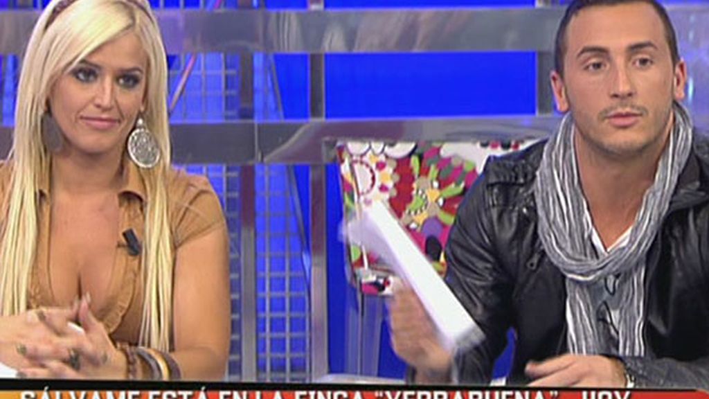Chari y Rubén discuten en 'Sálvame'