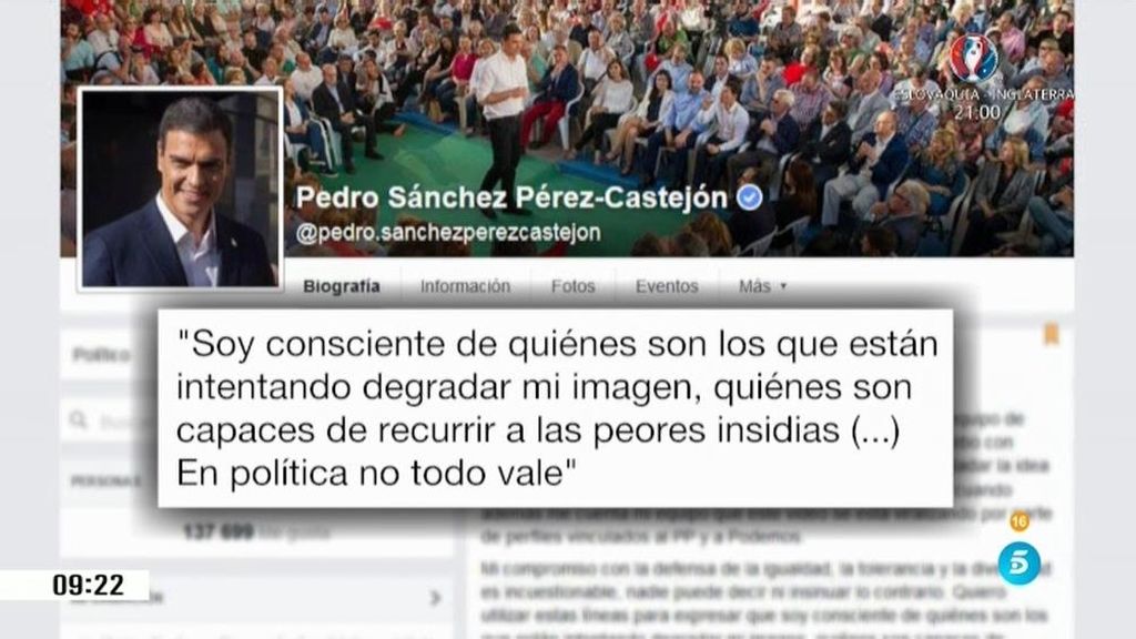 Sánchez atacado por limpiarse las manos tras saludar a unos niños de raza negra