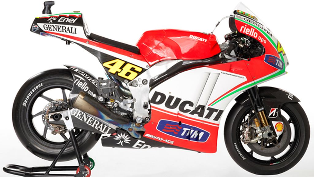 La Ducati de Valentino Rossi