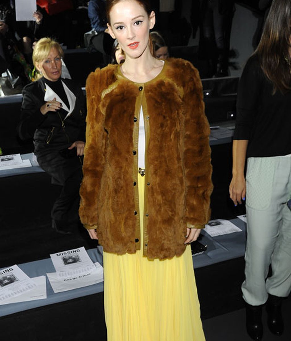 Ana María Polvorosa en el desfile de Davidelfín