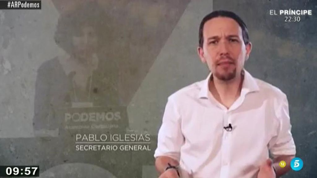 Pablo Iglesias presenta a sus candidatos: "No somos una pandilla de amigos"