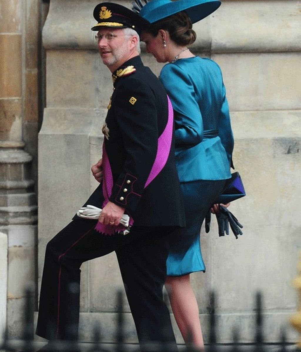 Los invitados, de punta en blanco