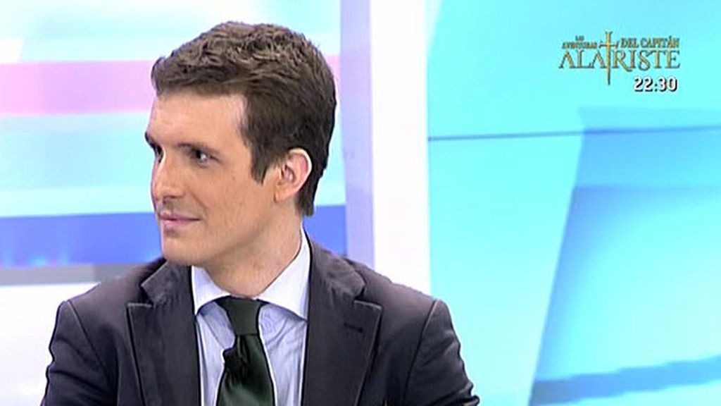 Pablo Casado, portavoz de campaña del PP: "Aznar es generoso con el partido y va a estar en la campaña"