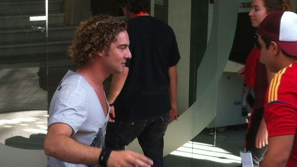 Bisbal se prepara para su actuación