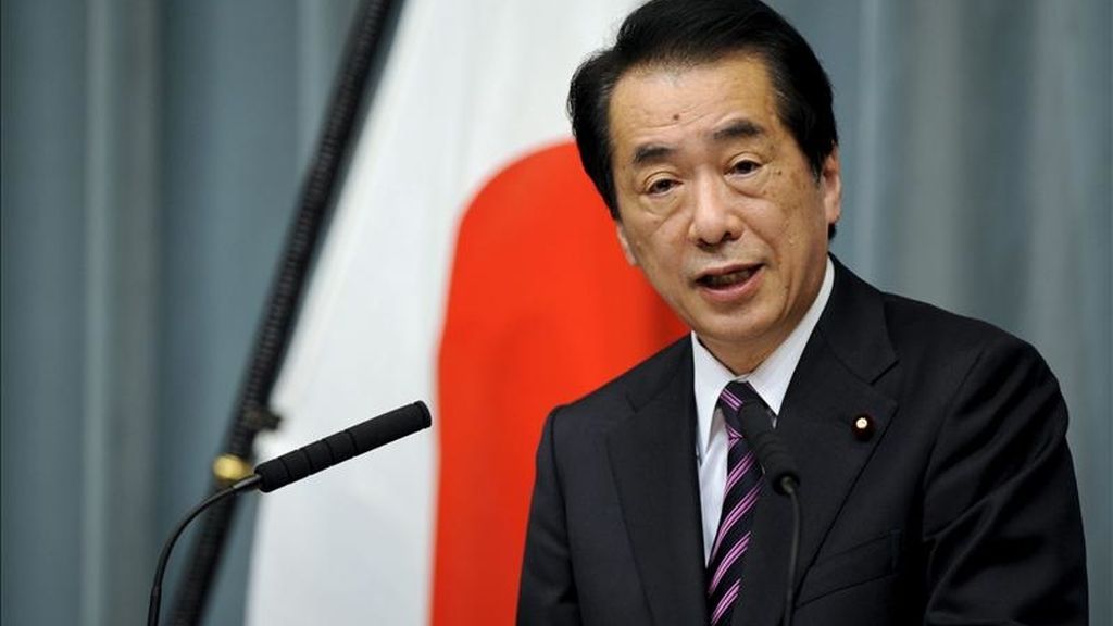 El primer ministro japonés, Naoto Kan. EFE/Archivo El primer ministro japonés, Naoto Kan. EFE/Archivo